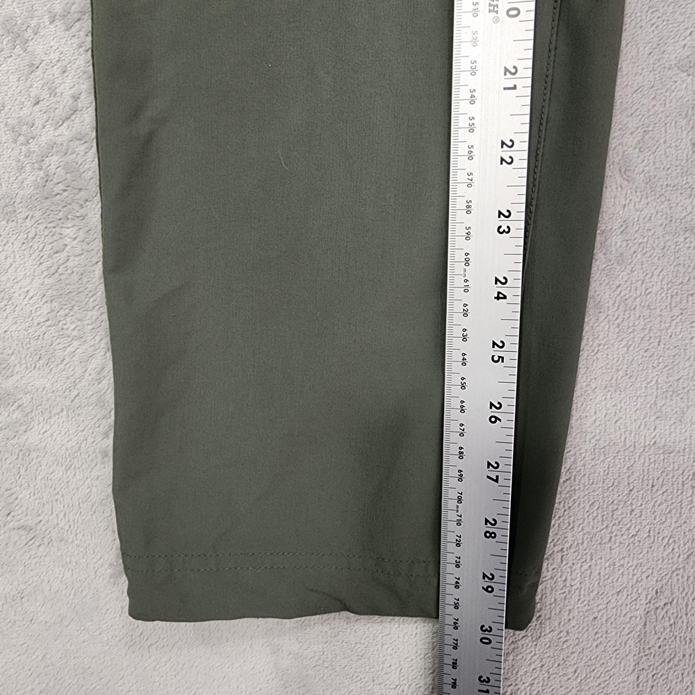 Columbia Pants Womens 6 SHORT Green Omni-Shield Convertible Cargo Hiking Stretch - Picture 12 of 13